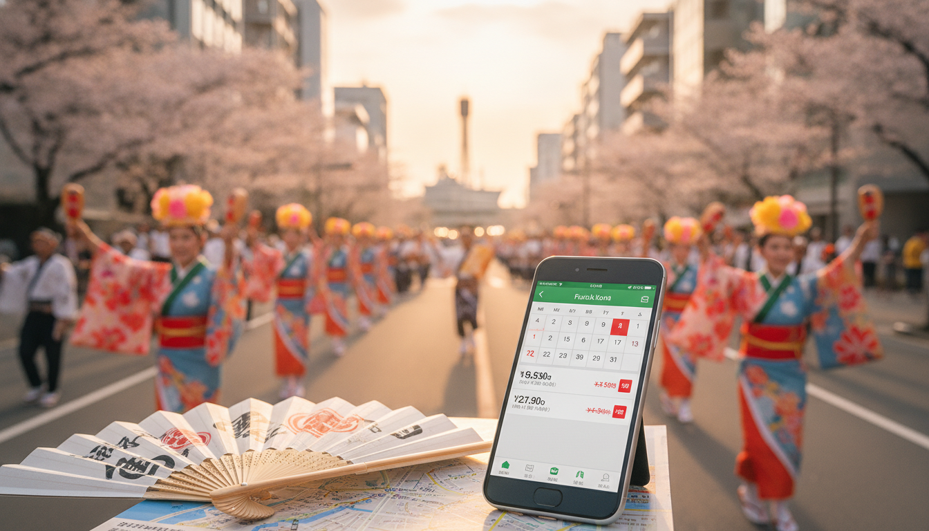博多どんたく港まつりのホテル予約と通常料金との違いとは?