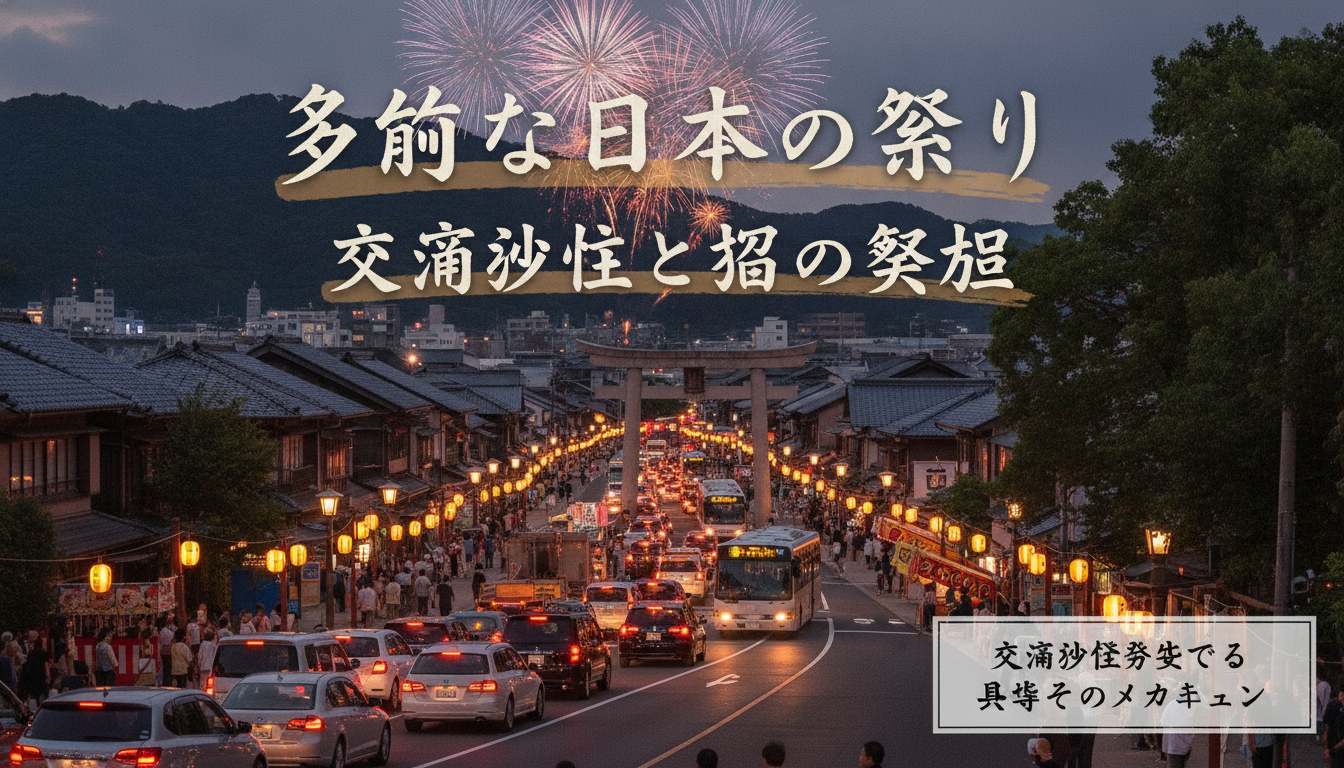 交通渋滞が発生する背景とそのメカニズム