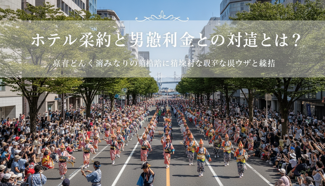 博多どんたく港まつりの宿泊における具体的な裏ワザと戦略