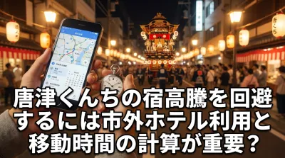唐津くんちの宿高騰を回避するには市外ホテル利用と移動時間の計算が重要？