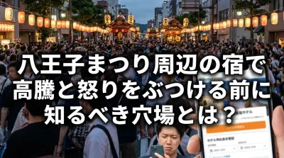 八王子まつり周辺の宿で高騰と怒りをぶつける前に知るべき穴場とは？
