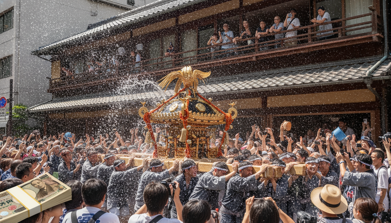 深川八幡祭り(富岡八幡宮)周辺の宿代3万円に払う価値はあるのか?