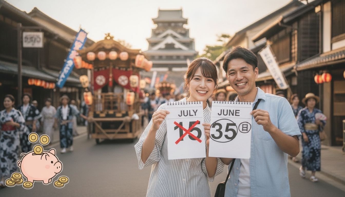 彦根の祭りに遠征するなら「30日前」の予約完了が鉄則です