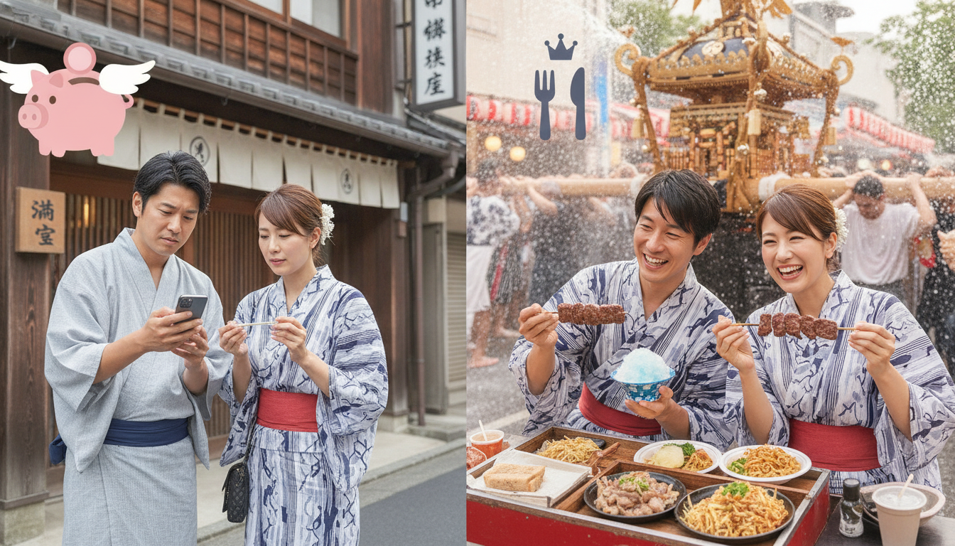 深川八幡祭りの宿代を浮かす最適な戦略とは？