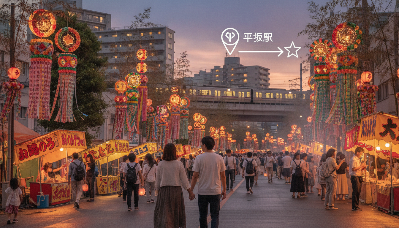 湘南ひらつか七夕まつりのホテル便乗価格を回避し、30分以内の移動で快適に楽しむ結論