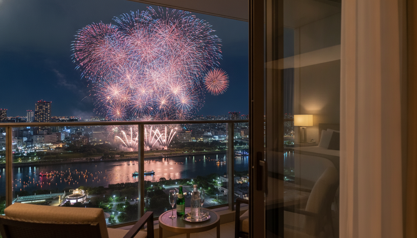 天神祭で1泊5万円のホテルは価値ある部屋なのか？