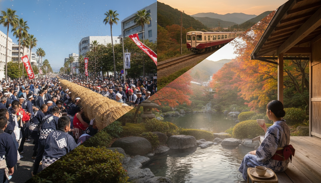 那覇大綱挽まつりへの遠征と温泉旅、どちらを選ぶべきか