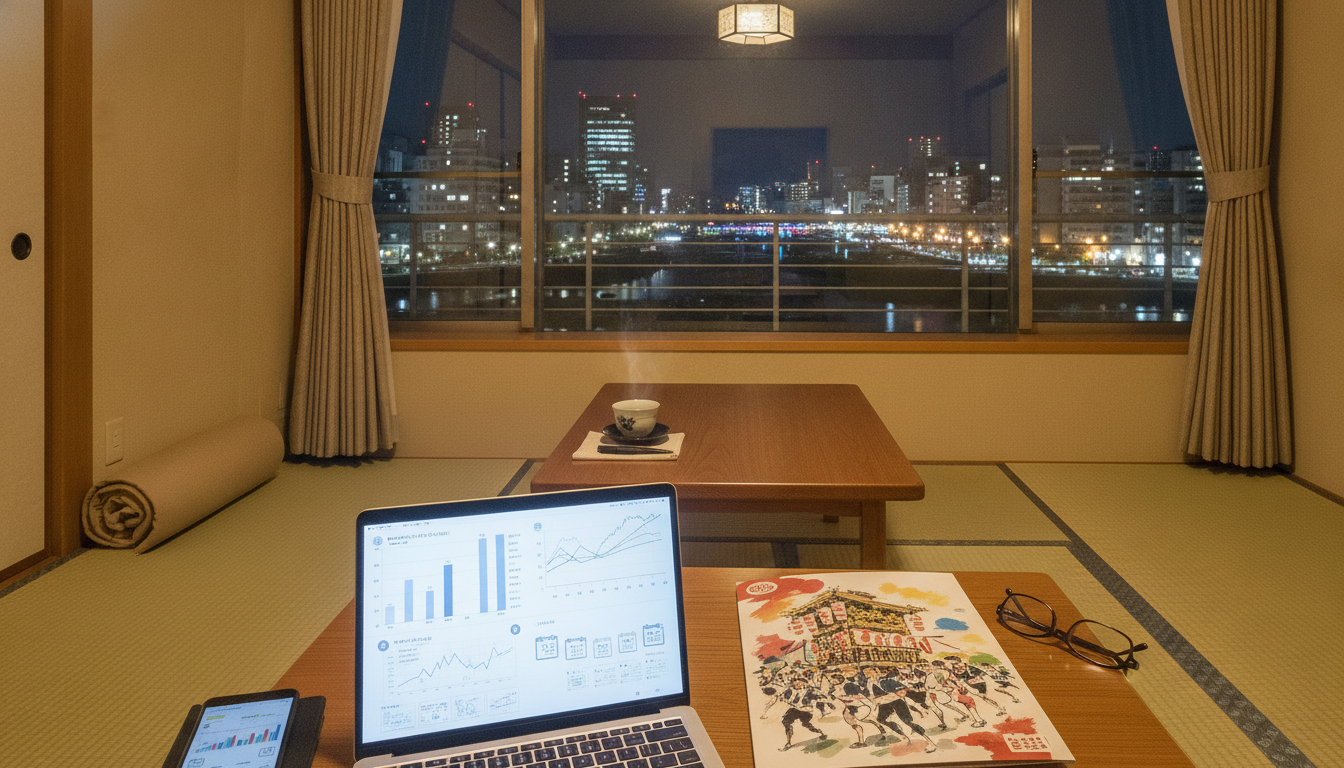 博多祇園山笠の遠征で宿代を節約する適正なタイミングとは?