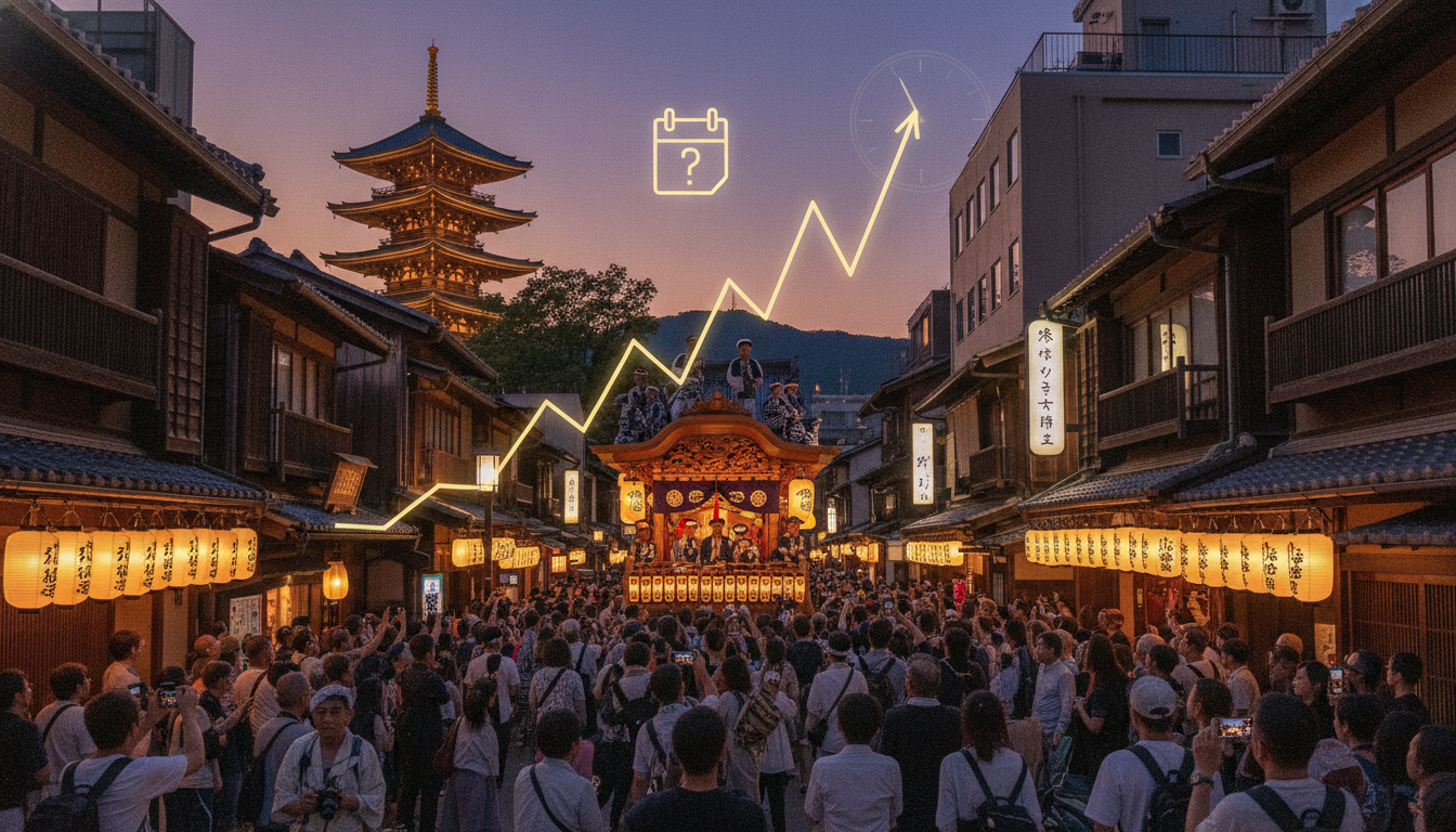 なぜ祭りの時期に周辺宿の料金は高騰するのか