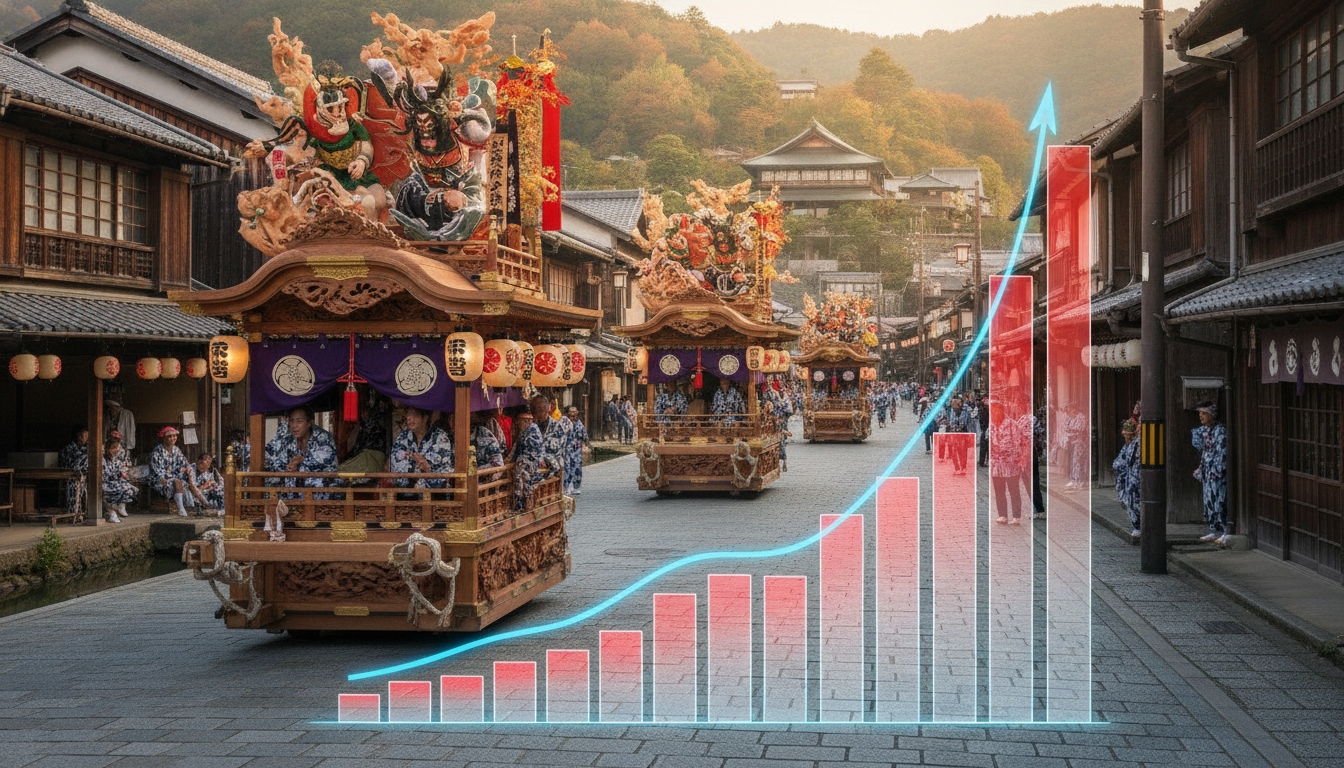 なぜ祭りの宿泊価格はグラフの異常値として現れるのか