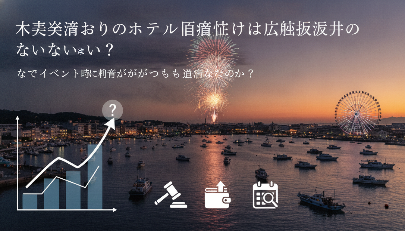 なぜイベント時に料金が上がっても違法ではないのか？