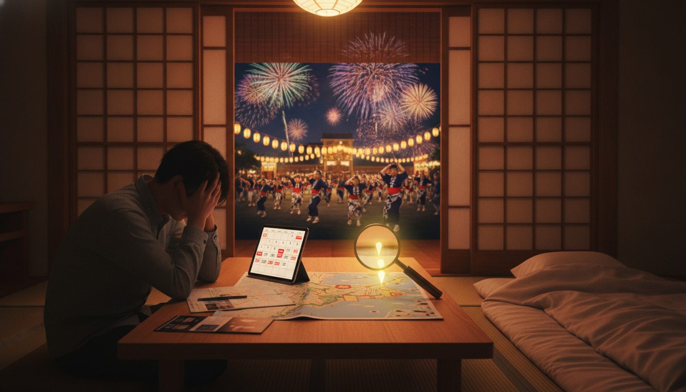 なぜ開催時期に宿が高騰し、絶望を感じるのか